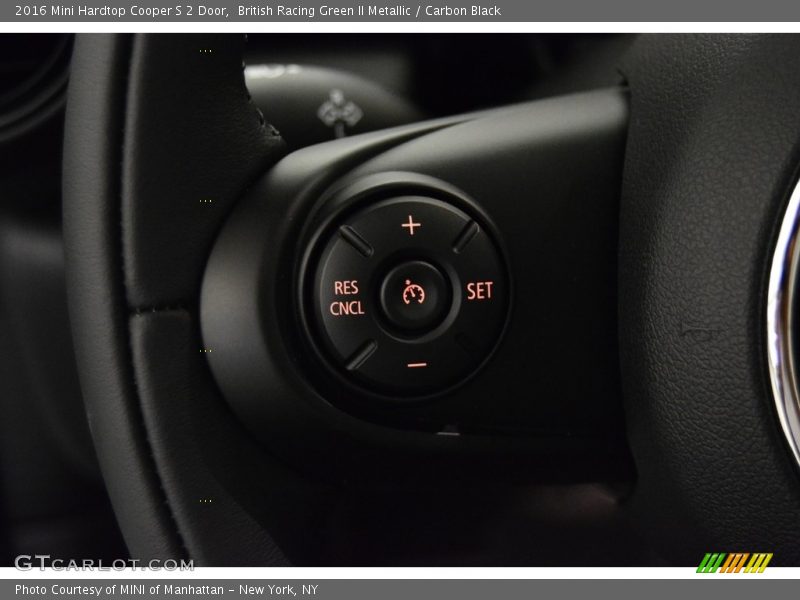 British Racing Green II Metallic / Carbon Black 2016 Mini Hardtop Cooper S 2 Door