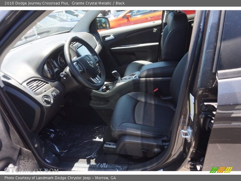 Granite Crystal Metallic / Black 2016 Dodge Journey Crossroad Plus