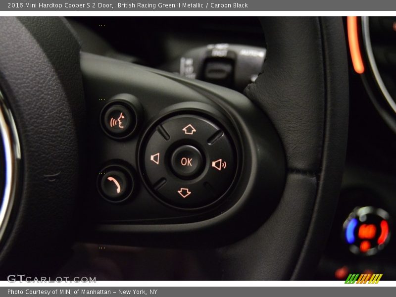 British Racing Green II Metallic / Carbon Black 2016 Mini Hardtop Cooper S 2 Door