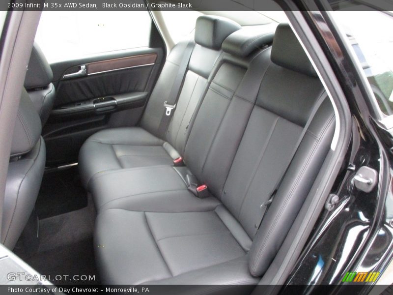 Black Obsidian / Graphite Black 2009 Infiniti M 35x AWD Sedan