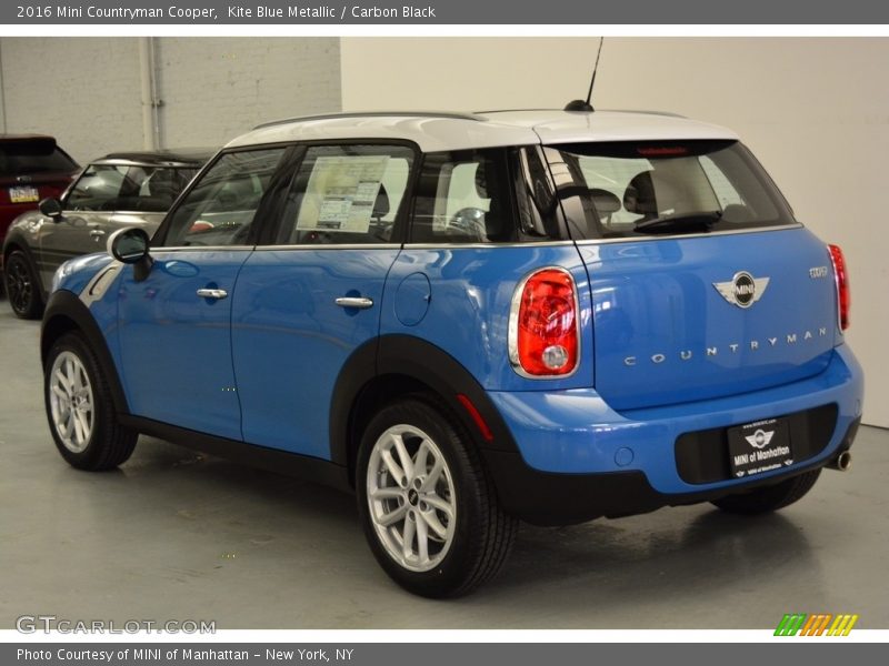 Kite Blue Metallic / Carbon Black 2016 Mini Countryman Cooper