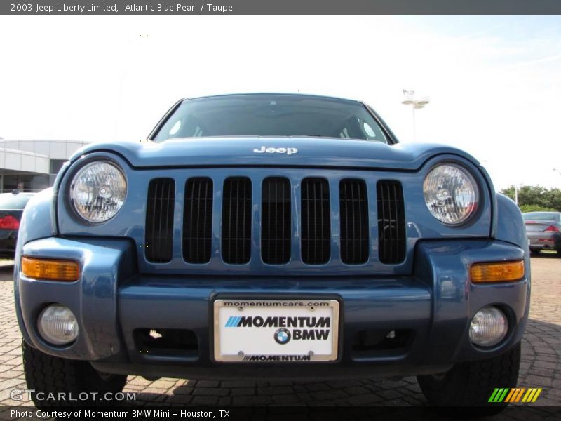 Atlantic Blue Pearl / Taupe 2003 Jeep Liberty Limited