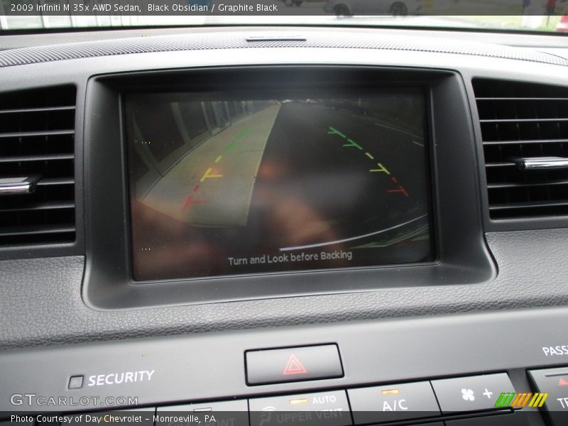Black Obsidian / Graphite Black 2009 Infiniti M 35x AWD Sedan