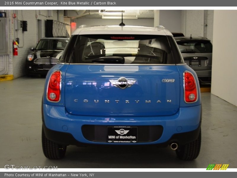 Kite Blue Metallic / Carbon Black 2016 Mini Countryman Cooper