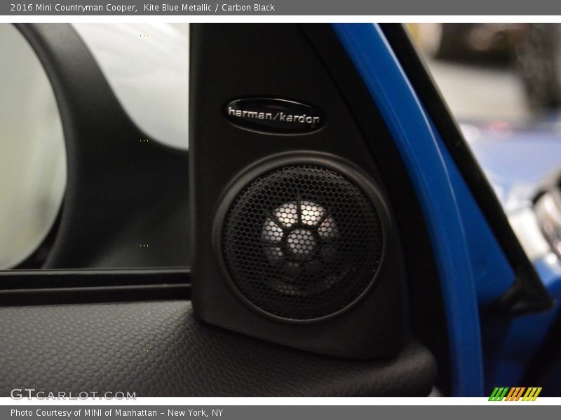 Kite Blue Metallic / Carbon Black 2016 Mini Countryman Cooper