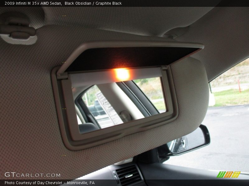 Black Obsidian / Graphite Black 2009 Infiniti M 35x AWD Sedan