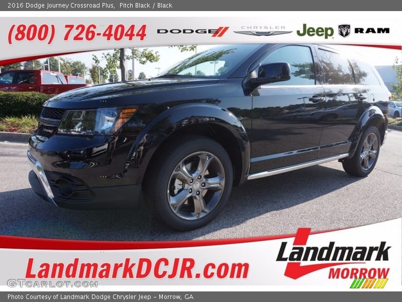 Pitch Black / Black 2016 Dodge Journey Crossroad Plus