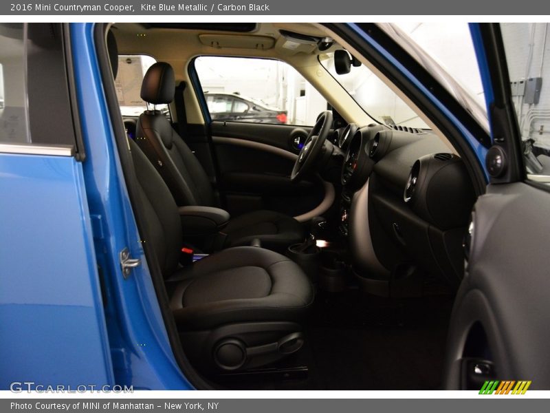 Kite Blue Metallic / Carbon Black 2016 Mini Countryman Cooper