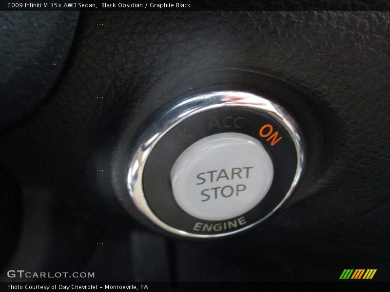 Black Obsidian / Graphite Black 2009 Infiniti M 35x AWD Sedan