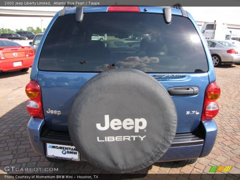 Atlantic Blue Pearl / Taupe 2003 Jeep Liberty Limited