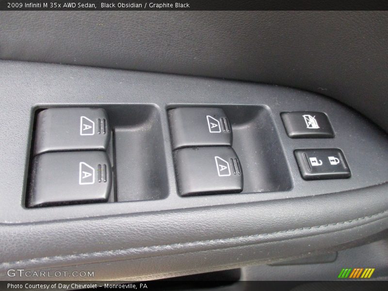 Black Obsidian / Graphite Black 2009 Infiniti M 35x AWD Sedan