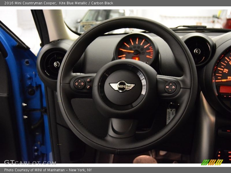 Kite Blue Metallic / Carbon Black 2016 Mini Countryman Cooper