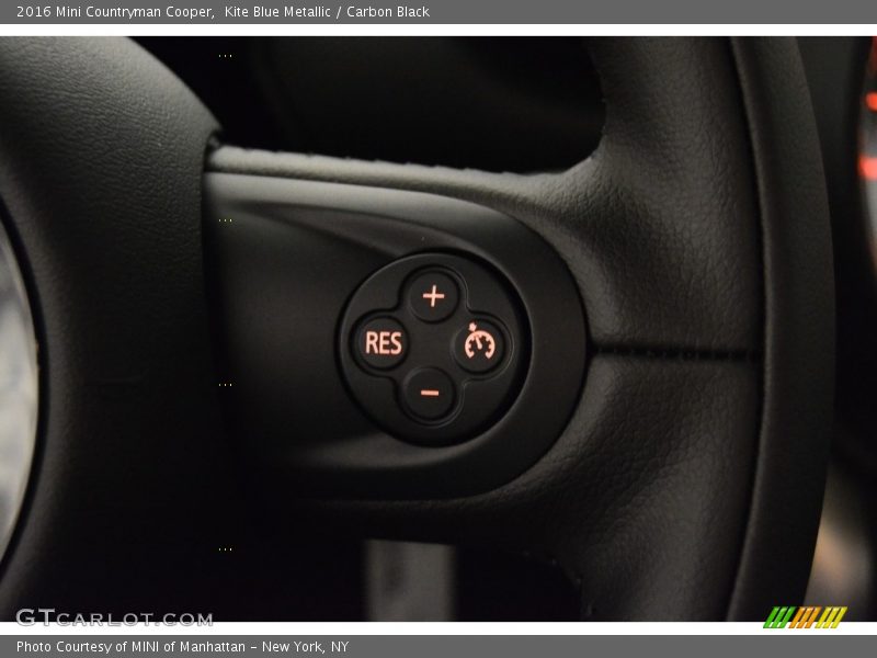 Kite Blue Metallic / Carbon Black 2016 Mini Countryman Cooper
