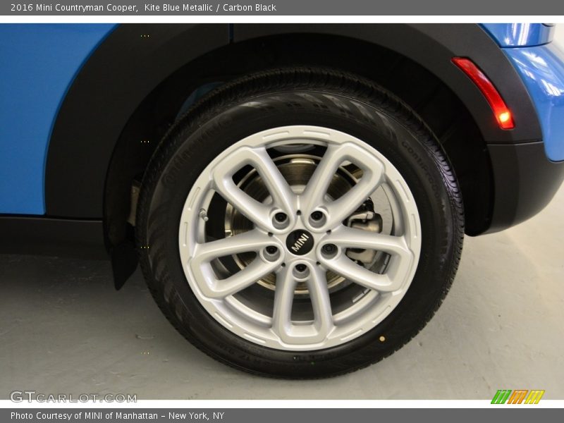 Kite Blue Metallic / Carbon Black 2016 Mini Countryman Cooper