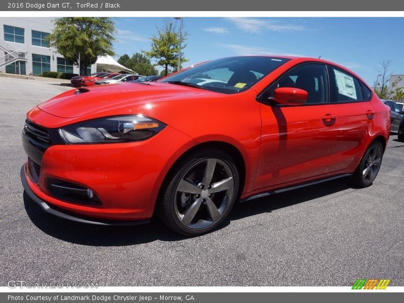 TorRed / Black 2016 Dodge Dart GT