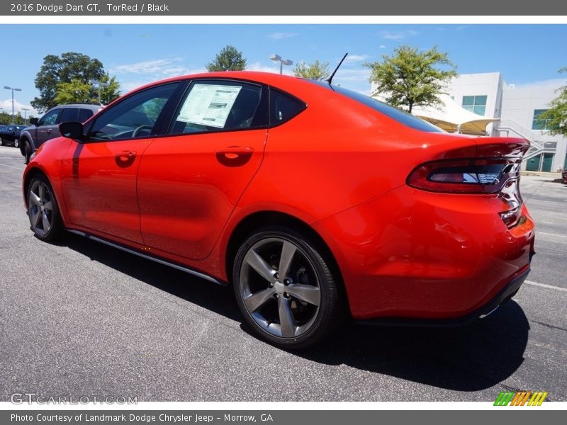 TorRed / Black 2016 Dodge Dart GT