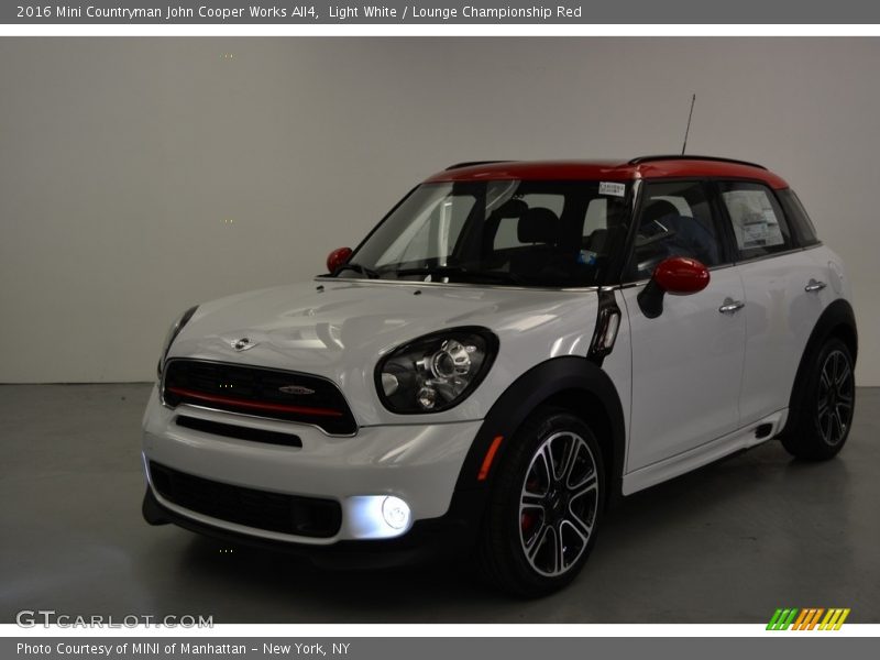 Light White / Lounge Championship Red 2016 Mini Countryman John Cooper Works All4