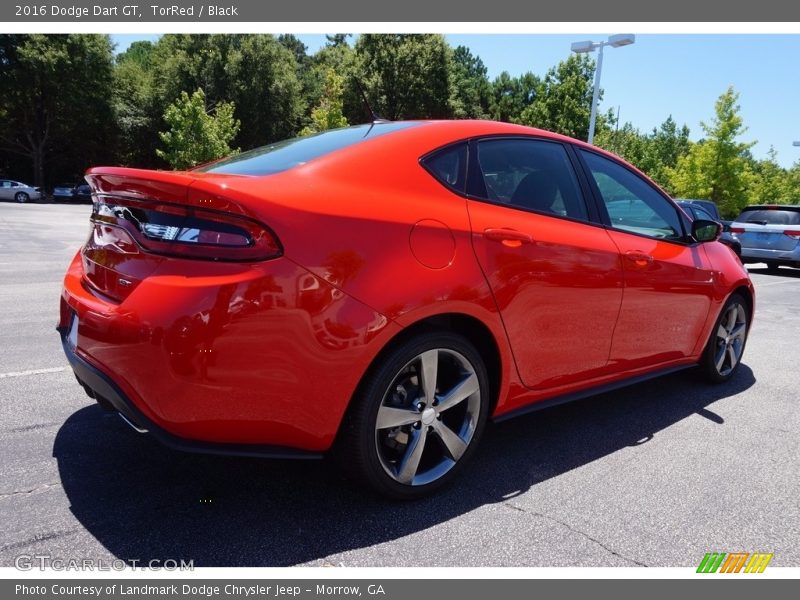 TorRed / Black 2016 Dodge Dart GT