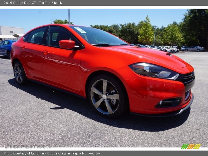 TorRed / Black 2016 Dodge Dart GT