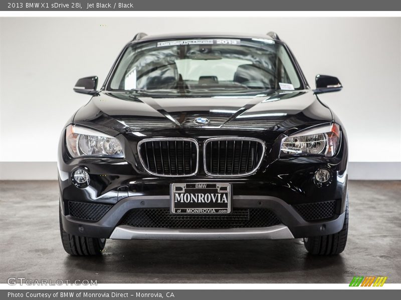 Jet Black / Black 2013 BMW X1 sDrive 28i