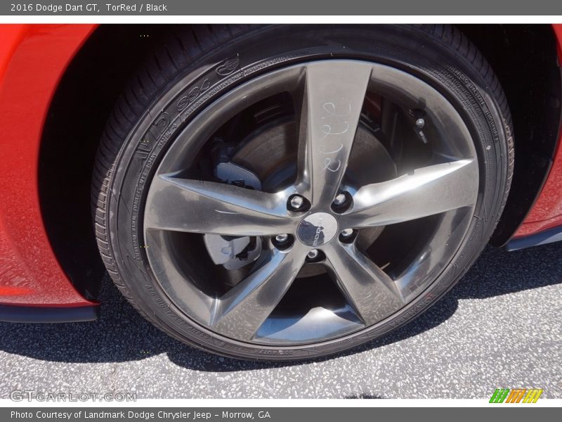 TorRed / Black 2016 Dodge Dart GT