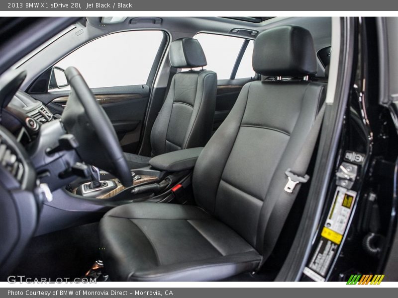 Jet Black / Black 2013 BMW X1 sDrive 28i