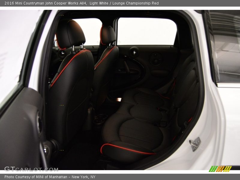 Light White / Lounge Championship Red 2016 Mini Countryman John Cooper Works All4