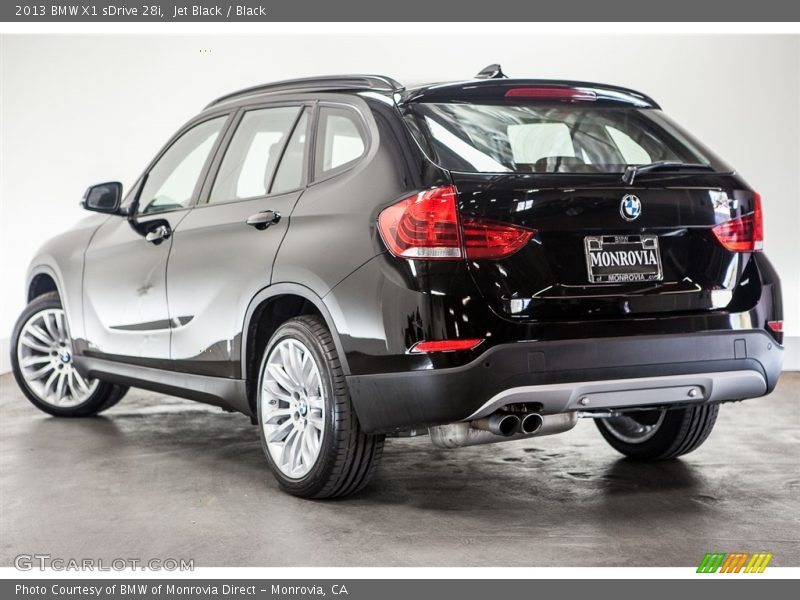 Jet Black / Black 2013 BMW X1 sDrive 28i