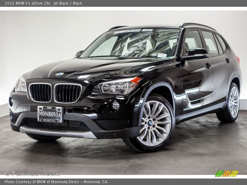 Jet Black / Black 2013 BMW X1 sDrive 28i