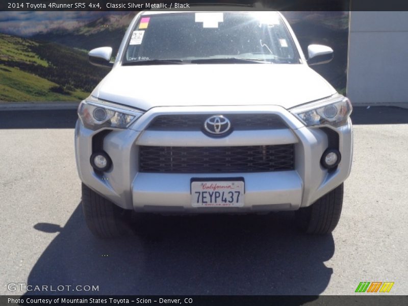 Classic Silver Metallic / Black 2014 Toyota 4Runner SR5 4x4