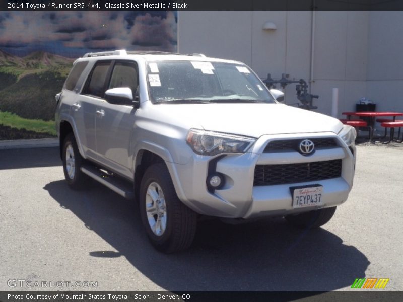Classic Silver Metallic / Black 2014 Toyota 4Runner SR5 4x4