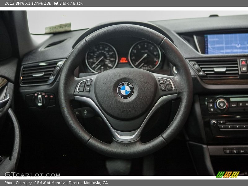 Jet Black / Black 2013 BMW X1 sDrive 28i