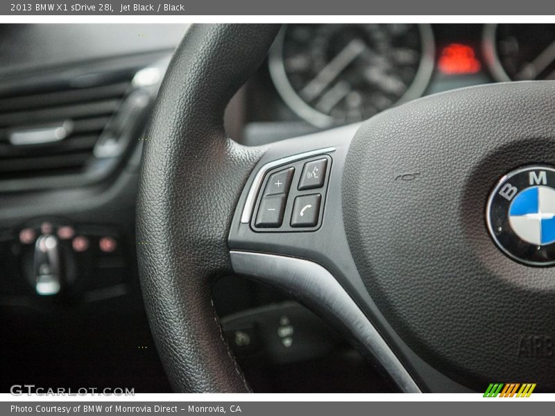 Jet Black / Black 2013 BMW X1 sDrive 28i
