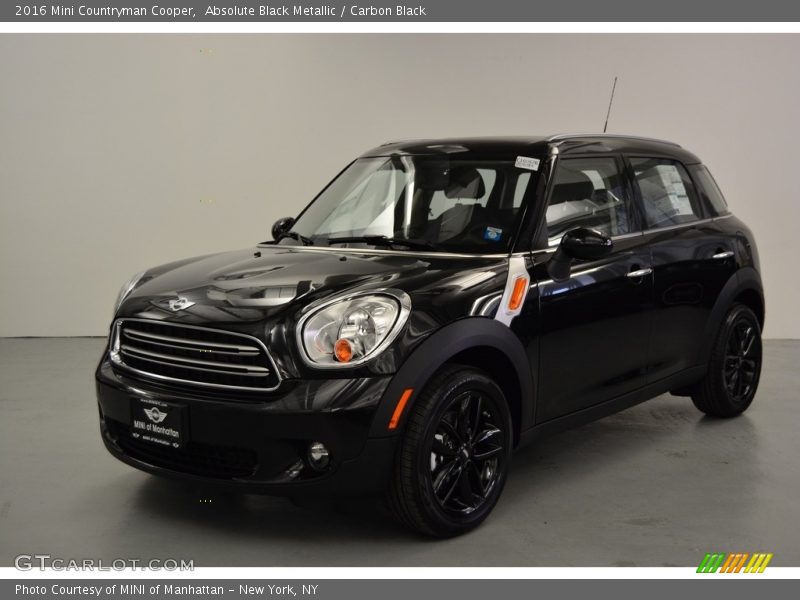 Absolute Black Metallic / Carbon Black 2016 Mini Countryman Cooper