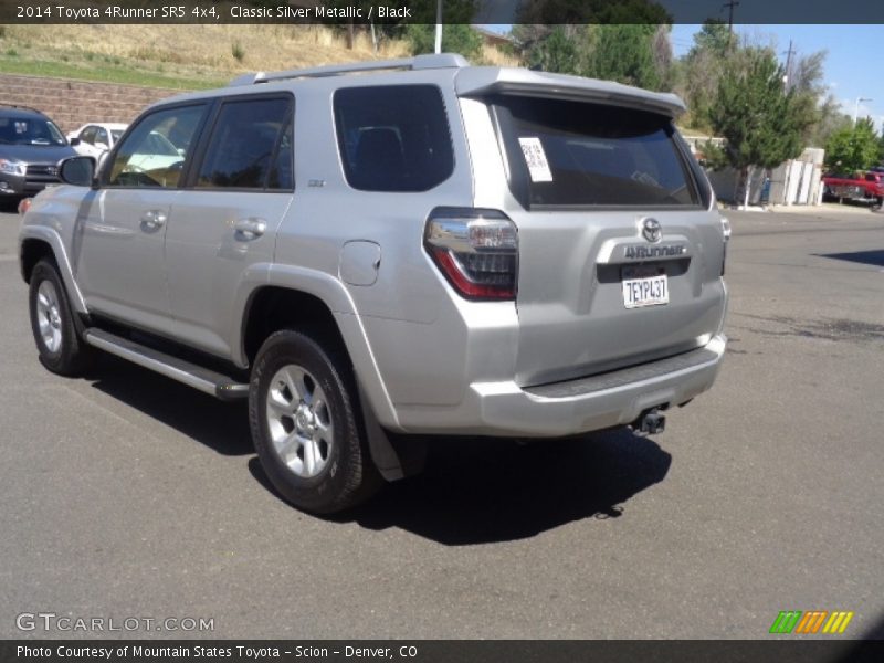 Classic Silver Metallic / Black 2014 Toyota 4Runner SR5 4x4
