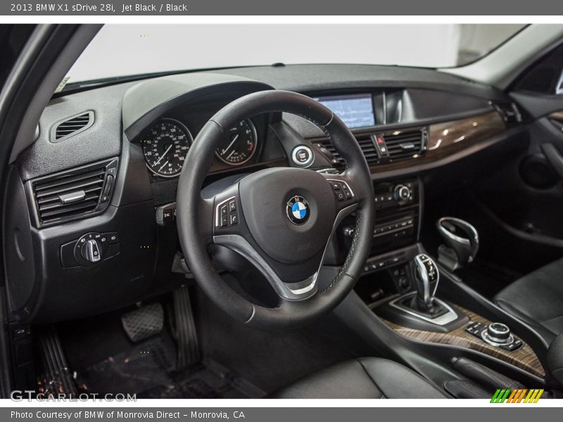 Jet Black / Black 2013 BMW X1 sDrive 28i