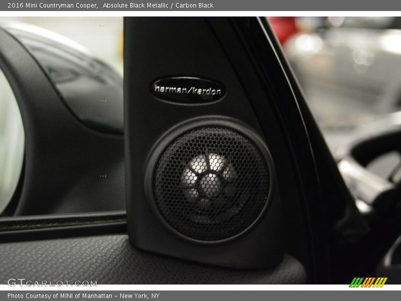 Absolute Black Metallic / Carbon Black 2016 Mini Countryman Cooper