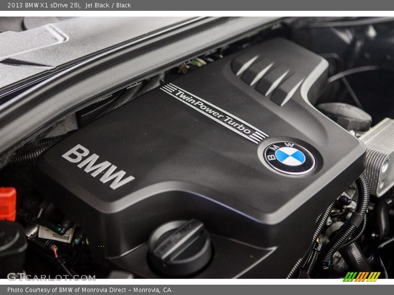 Jet Black / Black 2013 BMW X1 sDrive 28i