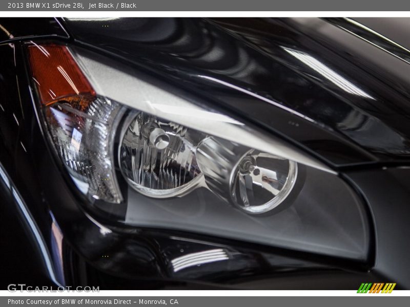 Jet Black / Black 2013 BMW X1 sDrive 28i