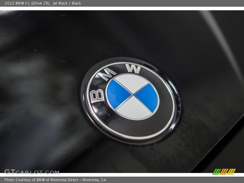 Jet Black / Black 2013 BMW X1 sDrive 28i