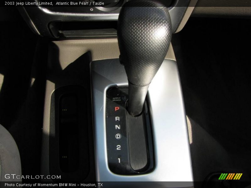 Atlantic Blue Pearl / Taupe 2003 Jeep Liberty Limited