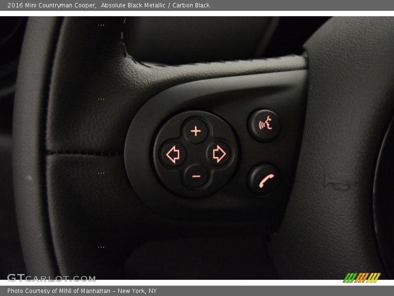 Absolute Black Metallic / Carbon Black 2016 Mini Countryman Cooper