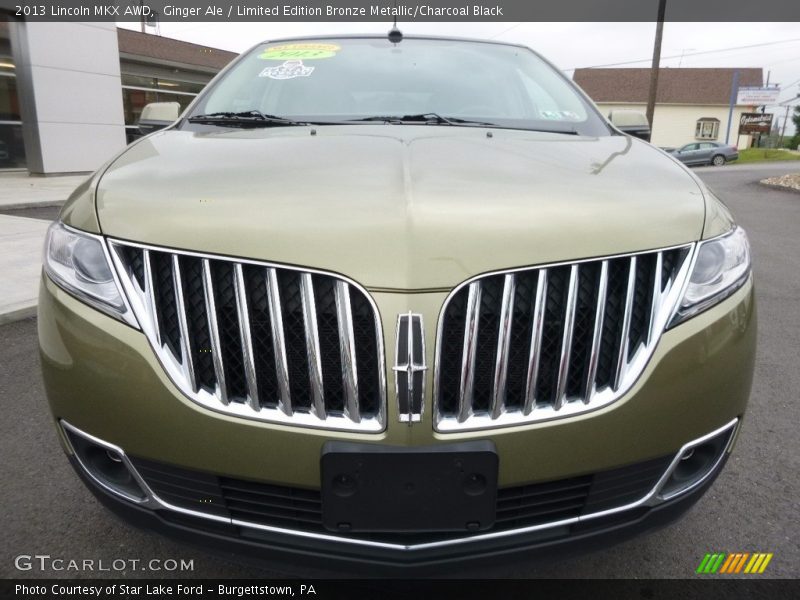 Ginger Ale / Limited Edition Bronze Metallic/Charcoal Black 2013 Lincoln MKX AWD