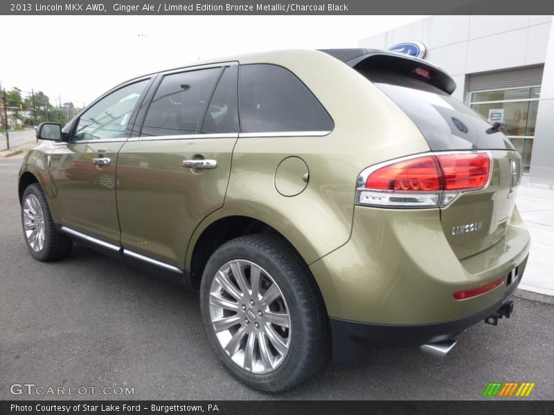 Ginger Ale / Limited Edition Bronze Metallic/Charcoal Black 2013 Lincoln MKX AWD