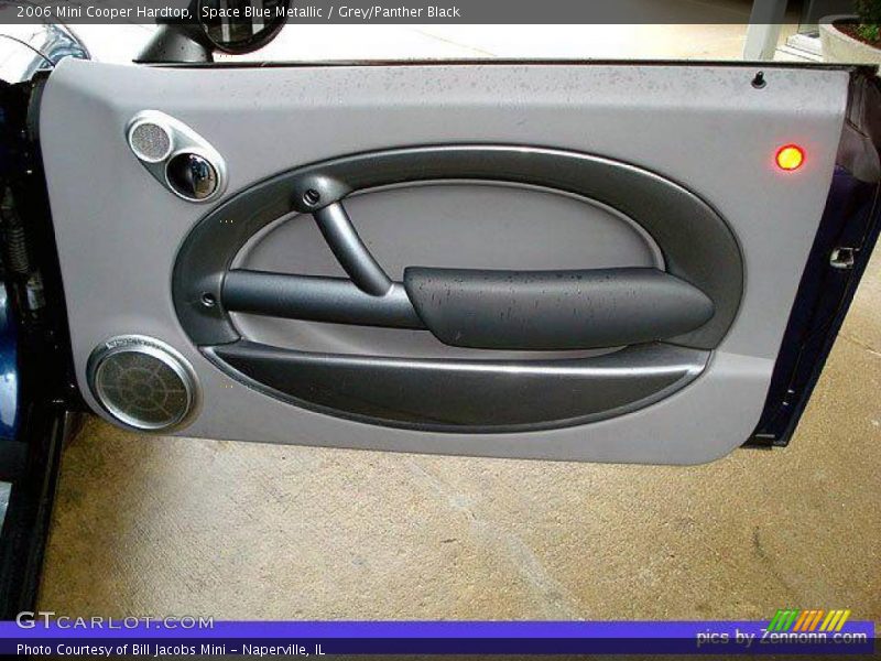 Space Blue Metallic / Grey/Panther Black 2006 Mini Cooper Hardtop
