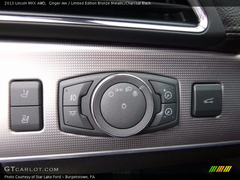 Ginger Ale / Limited Edition Bronze Metallic/Charcoal Black 2013 Lincoln MKX AWD
