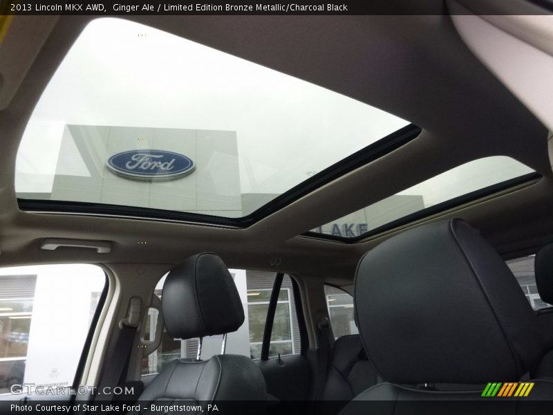 Ginger Ale / Limited Edition Bronze Metallic/Charcoal Black 2013 Lincoln MKX AWD