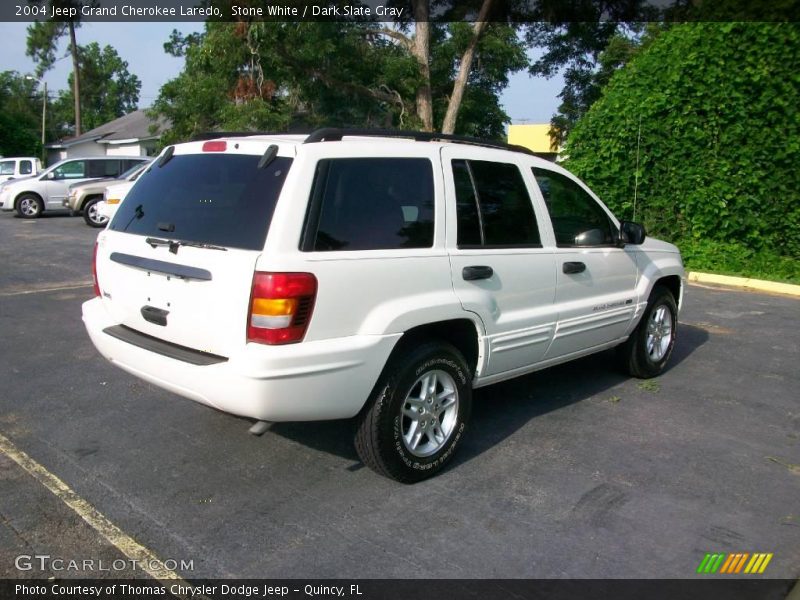 Stone White / Dark Slate Gray 2004 Jeep Grand Cherokee Laredo