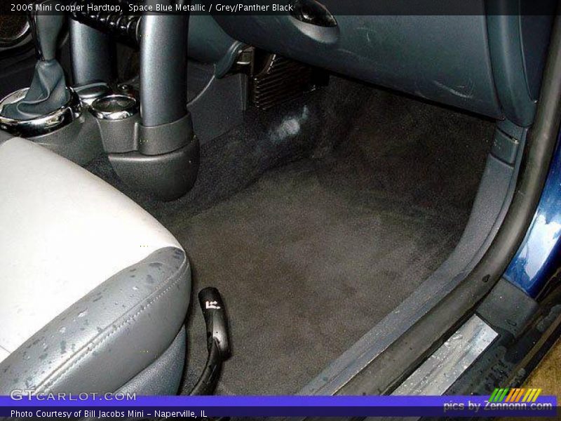 Space Blue Metallic / Grey/Panther Black 2006 Mini Cooper Hardtop