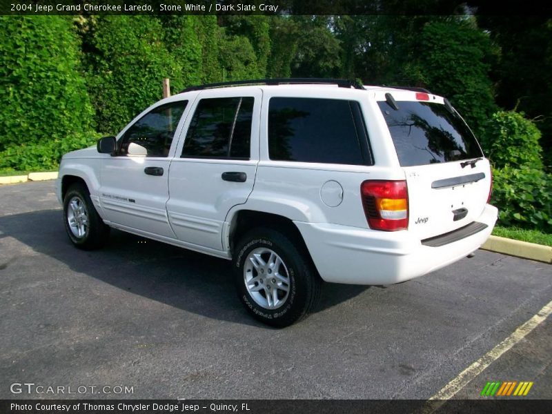 Stone White / Dark Slate Gray 2004 Jeep Grand Cherokee Laredo